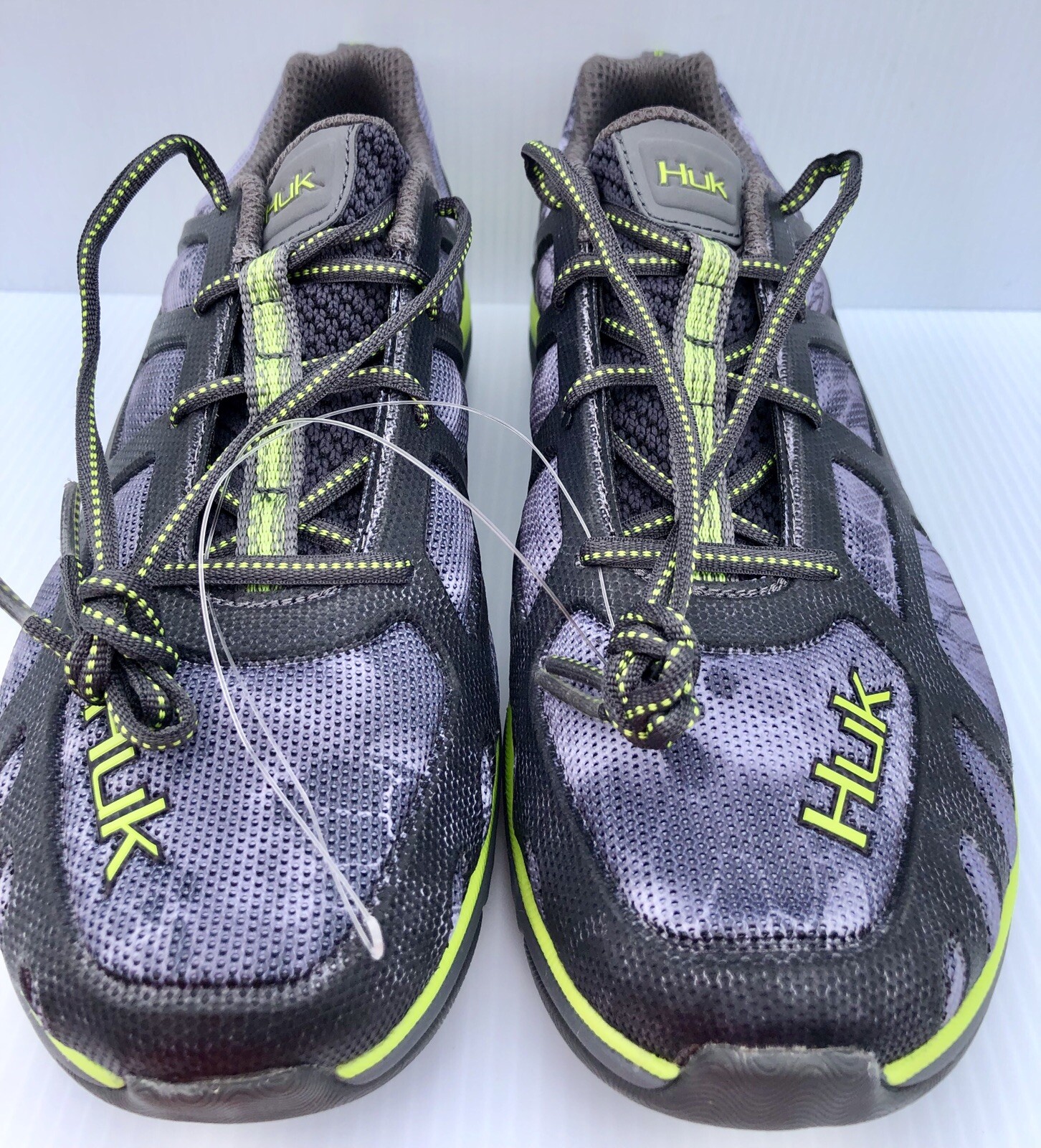HUK Performance Attack Shoe Fishing Boating Sneaker Size 10 Green MSRP $84.99