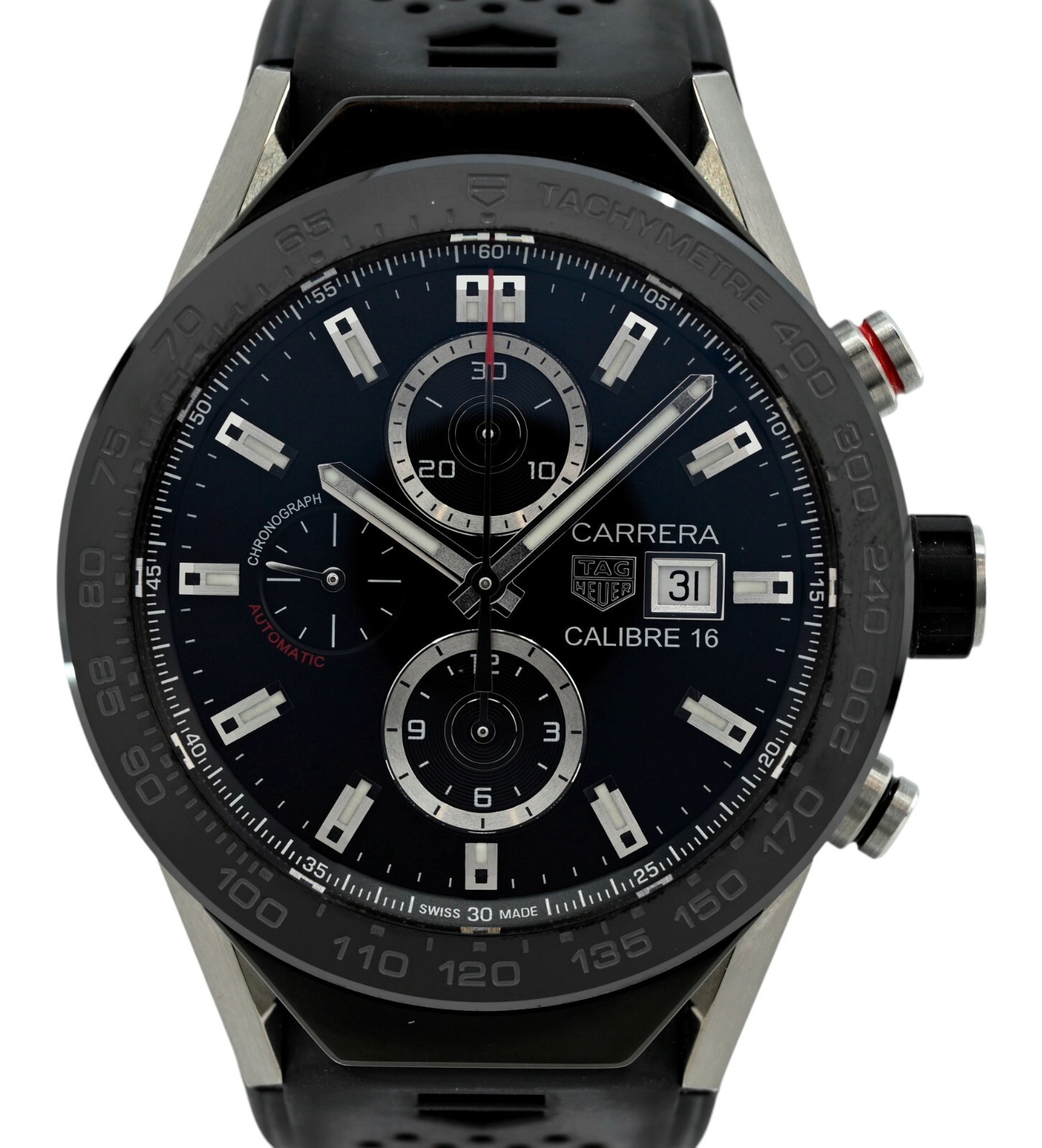 TAG Heuer Carrera Connected ブラック Buy TAG Heuer Carrera Caliber Heuer 01 CAR2090.FT6088