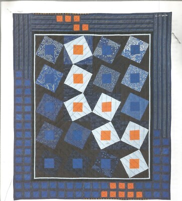 I0697 TUMBLING DOWN QUILT PATTERN/INSTRUCTIONS