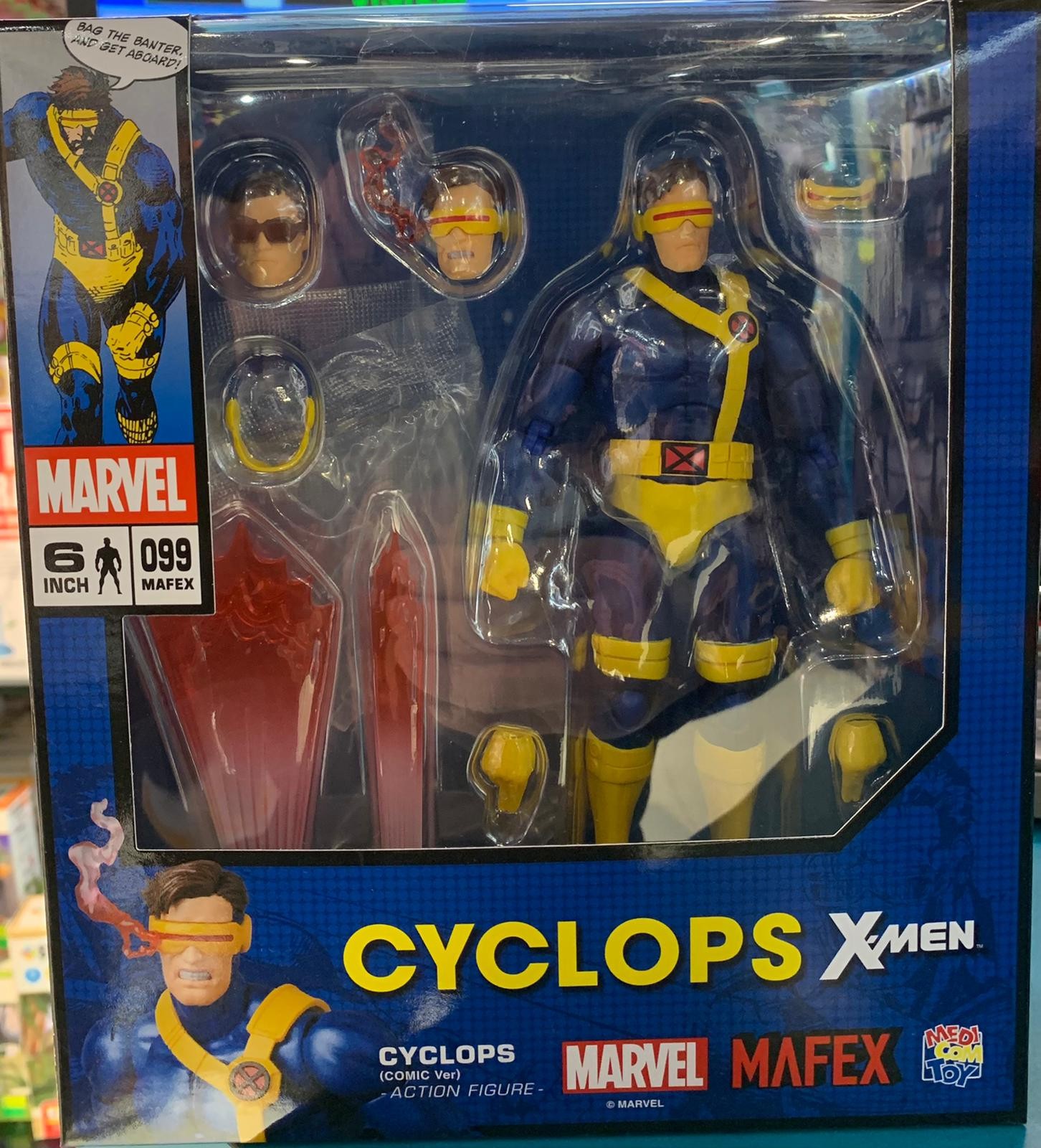 Authentic Medicom Toy Mafex No.099 Marvel X-men Cyclops