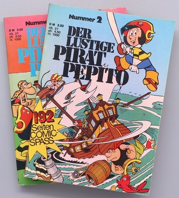 Der lustige Pirat Pepito Humor Piraten Taschenbuch Gevacur AG Verlag Auswahl