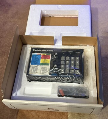 NEW Advanced Electronics Applications The Morse Machine MM-3 Keyer w/ Manual