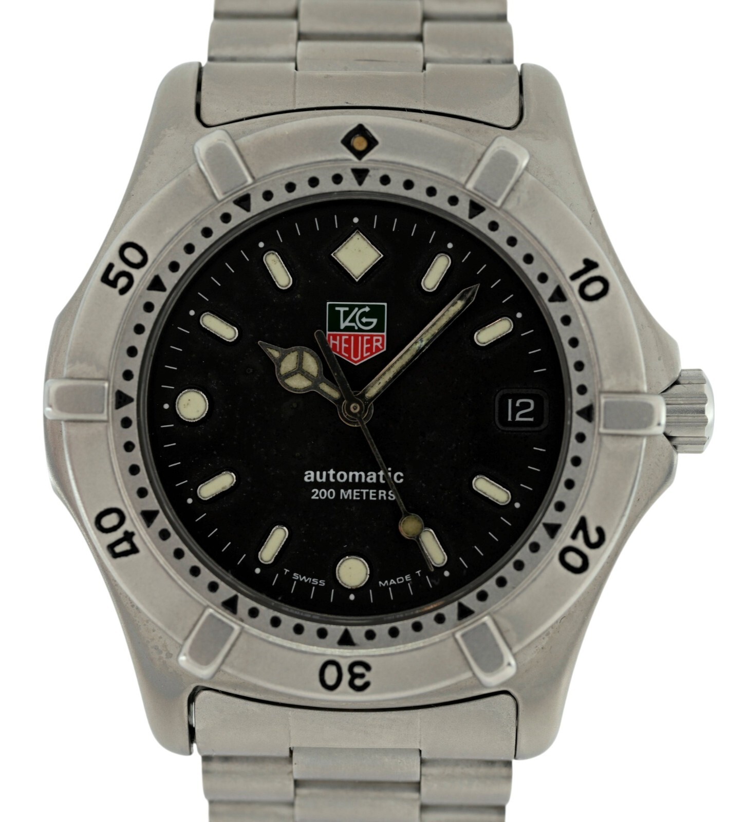 Tag Heuer 37mm Men's Professional 2000 Series Automatic Grey