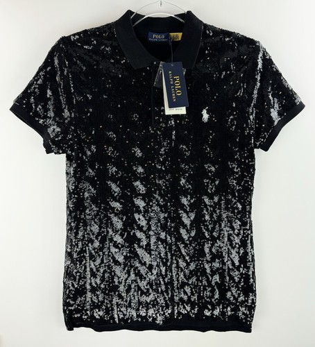 POLO RALPH LAUREN slim fit 黒s 1枚 Polo Ralph Lauren Men's Slim Fit Black Classic Short Sleeve