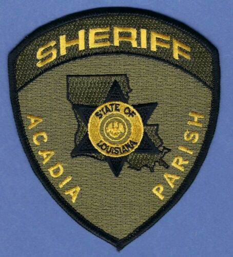 ACADIA PARISH SHERIFF LOUISIANA POLICE SHOULDER PATCH 