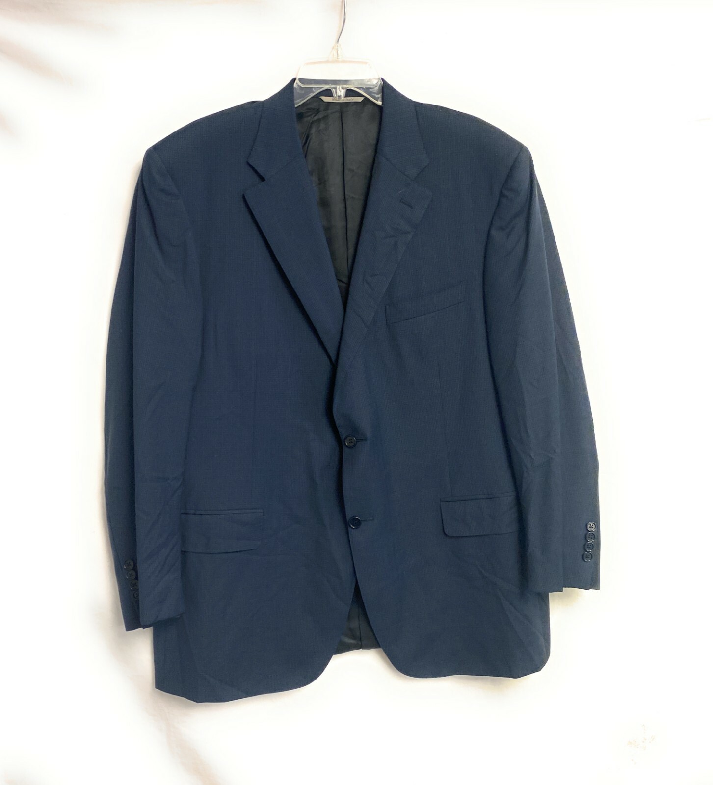

Мужской пиджак Canali Made in Italy, темно-синий, 40р., Navy