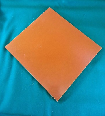 Natural Brown Canvas 1'' Micarta 12'' x 12'' Knife Handle Material Sheet - 1 pc.