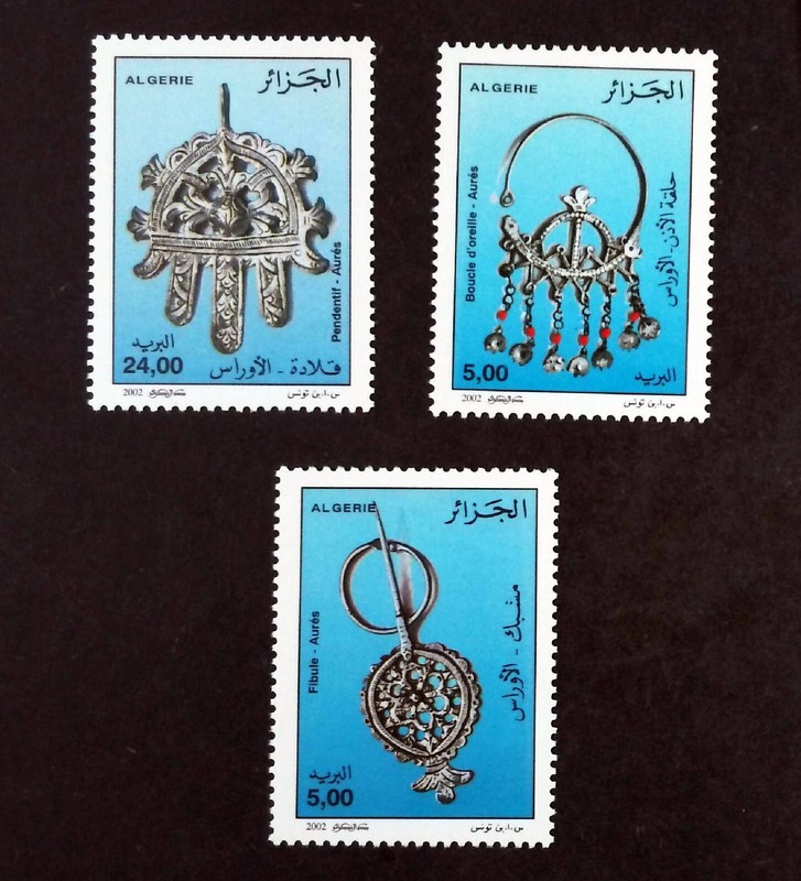 Algerie   2002 Silver Jewellery From Aures Region Neuf** Mnh E18f