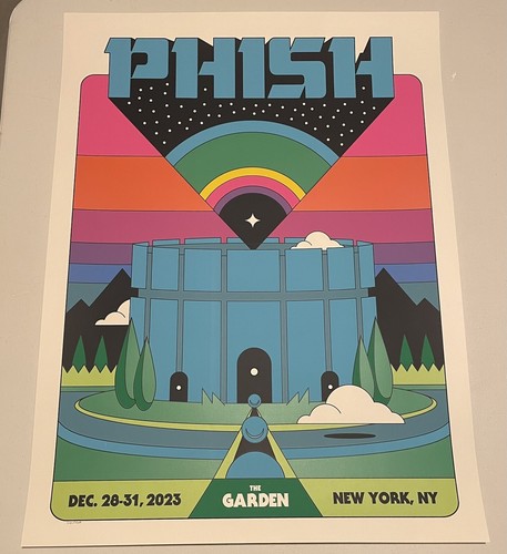 phish ポスター 🌞 Phish Mexico Poster 2023 Sunshine Yellow Variant Josh