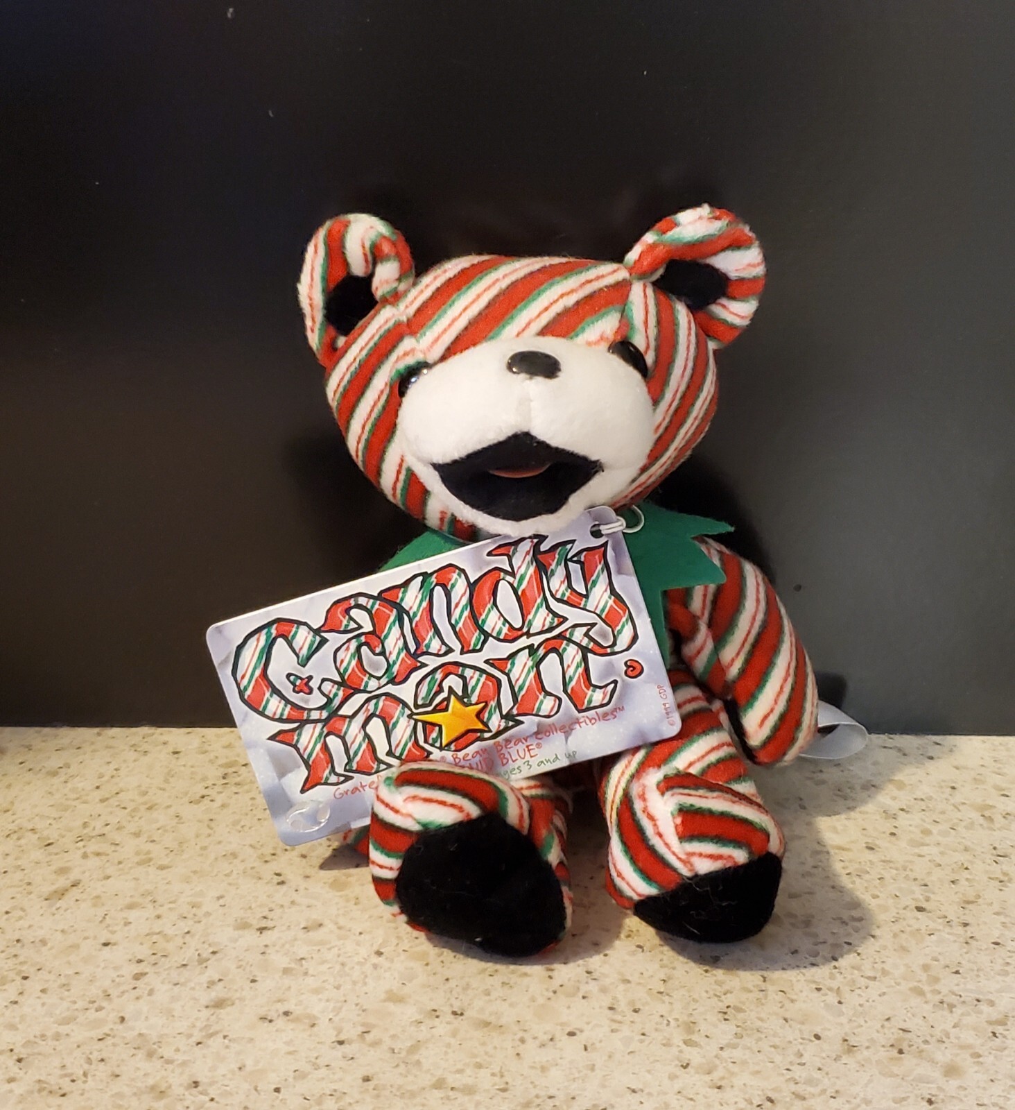 レアCandy man;Grateful dead bear RARE & VINTAGE CANDY MAN Grateful Dead Bear 7