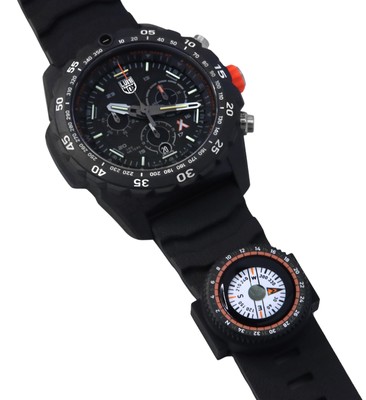 Pre-owned Luminox Bear Grylls Survival Master Series Chronograph Xb.3741 200m Mens Watch