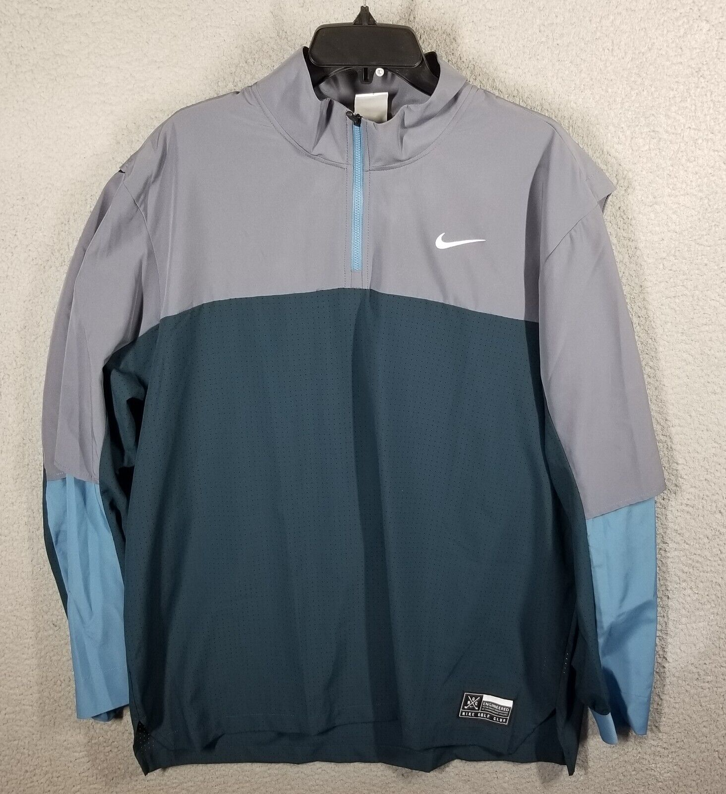 Nike Golf Club Men's Dri-FIT 1/2 Zip Golf Jacket FQ1155-478
