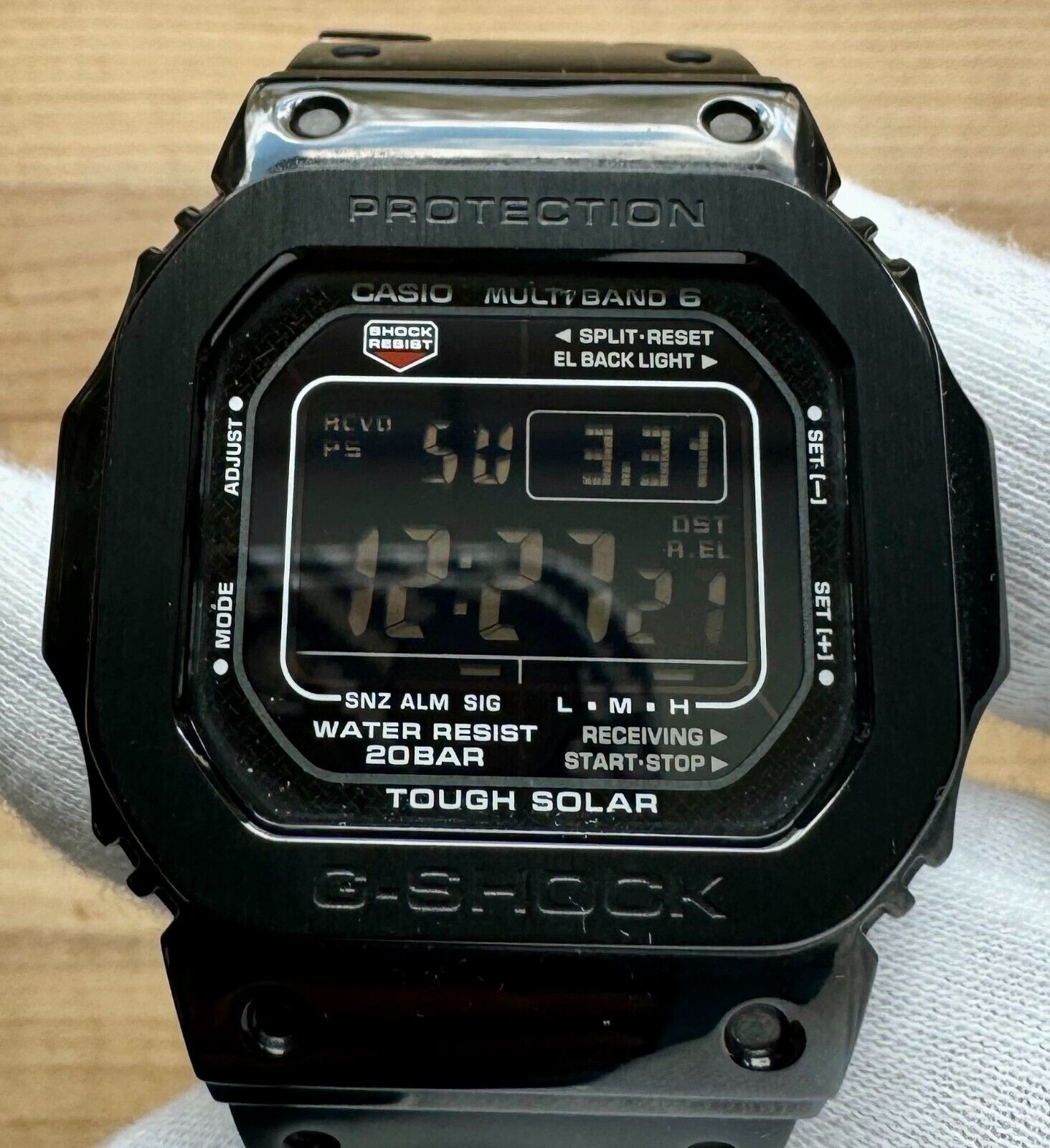 Casio G-SHOCK GW-M5610 With Metal Mod Steel Case And Band | eBay Casio G-SHOCK GW-M5610 With Metal Mod Steel Case And Band | eBay