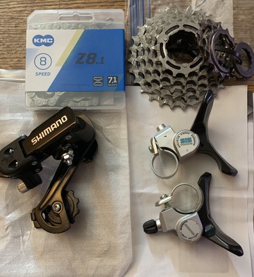 7 speed groupset