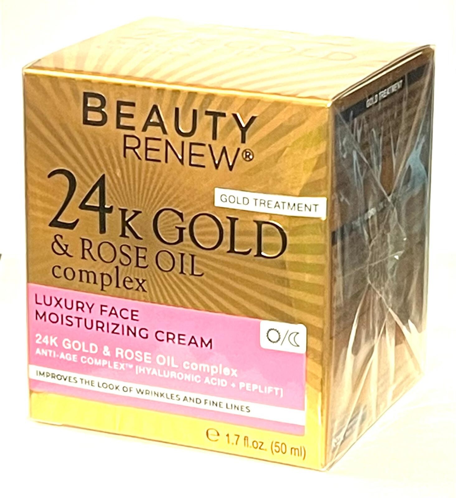 Beauty Renew Gold Treatment 24K Gold & Rose Oil Complex Anti