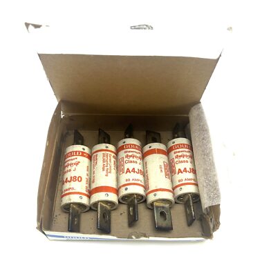 Gould A4J80 80 Amp 600 Vac Fuse (NIB)