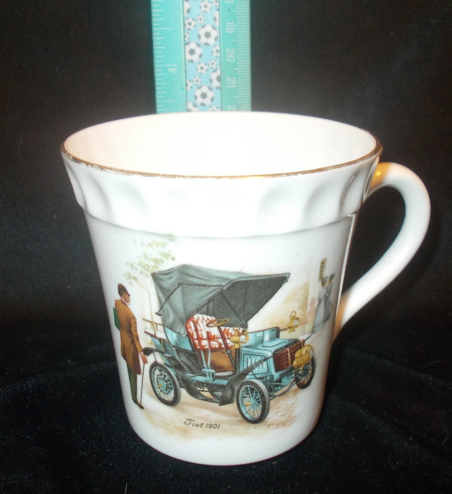 Vintage FIAT 1901 CUP FINE PORCELAIN BONE CHINA 