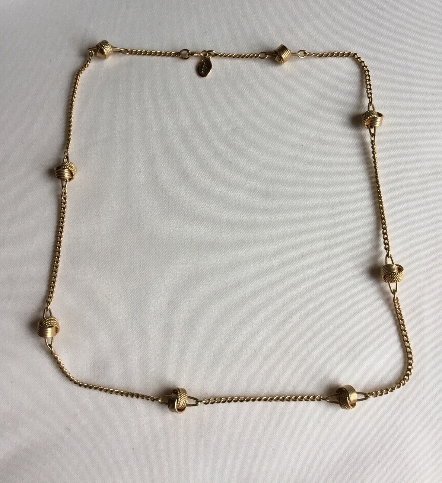 ★VINTAGE HOLLYWOOD★ Lump Knotted Necklace_VH2479NE005M Love Knot Necklace, Gold, 10MM – John Hardy
