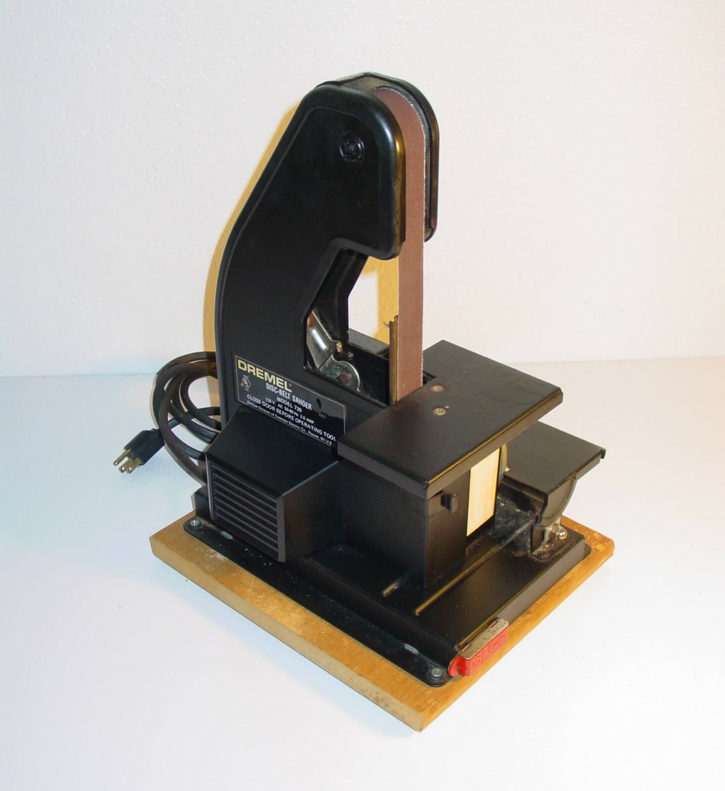 Dremel 730 Disc-Belt Sander with Extra Belts - GREAT SHAPE