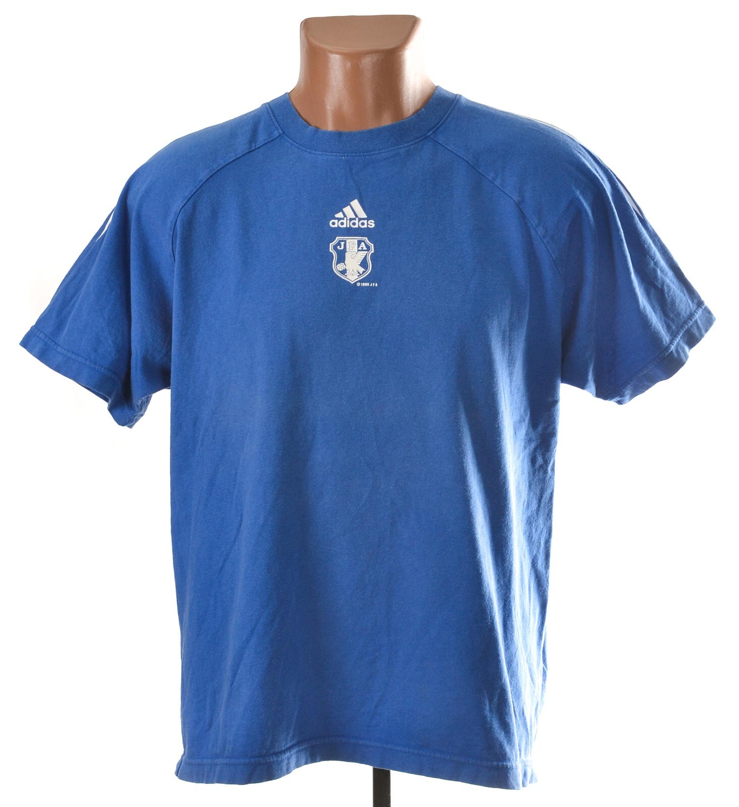 ◆2002ワールドカップ記念Tシャツ◆ジャパンブルー　日本代表 ◇2002W杯記念公式Tシャツ◇ジャパンブルーサッカー日本代表応援
