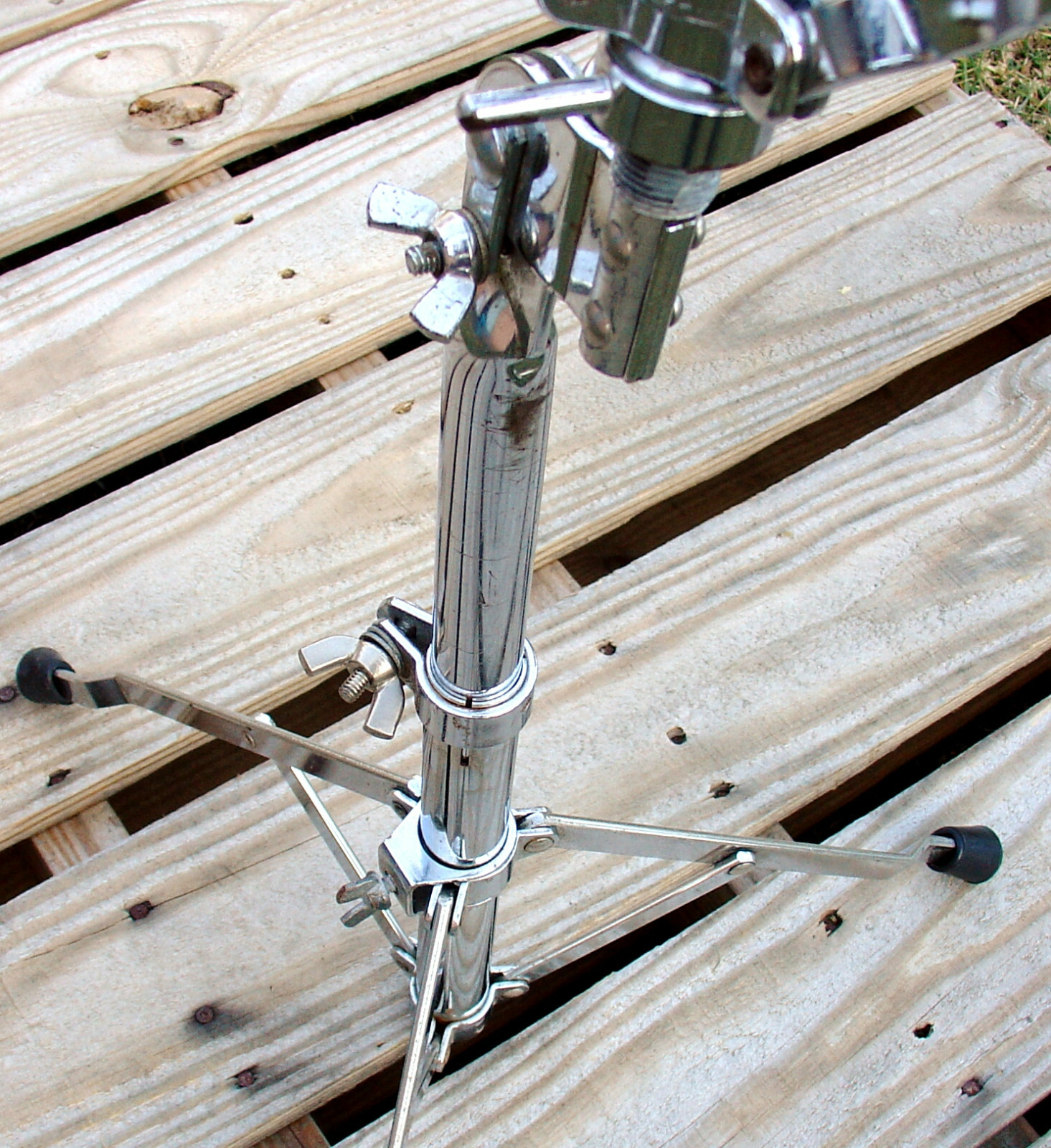 1970s LUDWIG Atlas heavy duty  telescoping snare stand