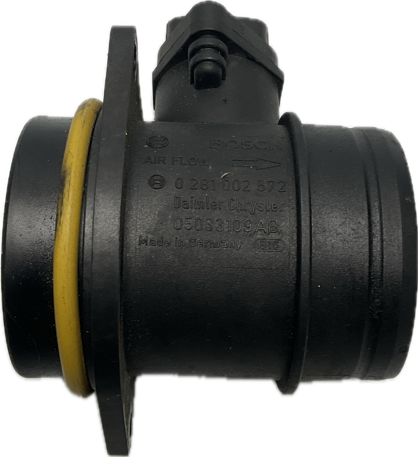 Debimetro misuratore massa aria CHRYSLER PT CRUISER cod 0281002572 05033109ab