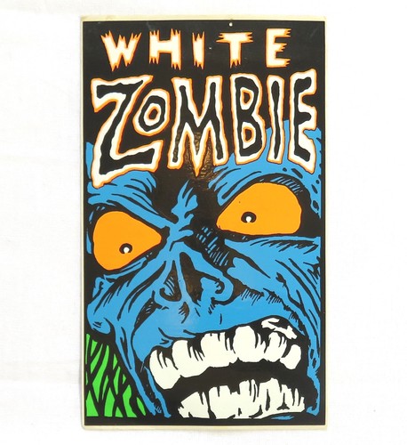 White Zombie Vintage Decal Sticker from the 90's Monster