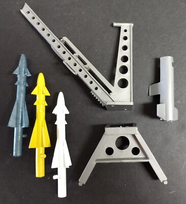 Marx 50's-60's Nike Missile Launcher w/3 Missile's(Choice colors) Multi-Play Set