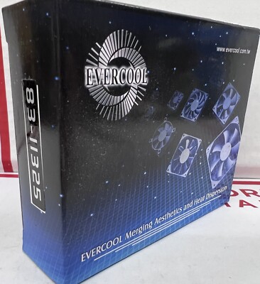 EverCool Cooling Fan EC8025M12EA 83-11325 80mm 12v