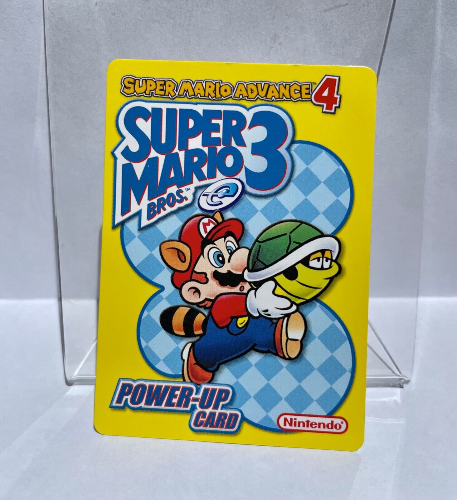 Super Mario Bros. 3 Advance 4 E-Reader Power Up Card Gameboy Super Mario Bros. 3 Advance 4 E-Reader Power Up Card Gameboy
