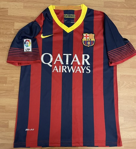 FC Barcelona DRI-FIT メッシ　シリアル番号ありシャツ 激レア Nike FC Barcelona Dri-Fit ADV Match Third SS Shirt - Light