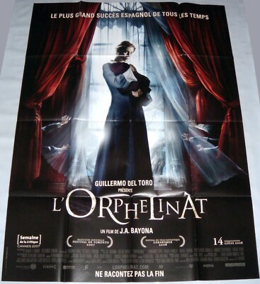 THE ORPHANAGE - EL ORFANATO Belén Rueda Del Toro Bayona LARGE french POSTER