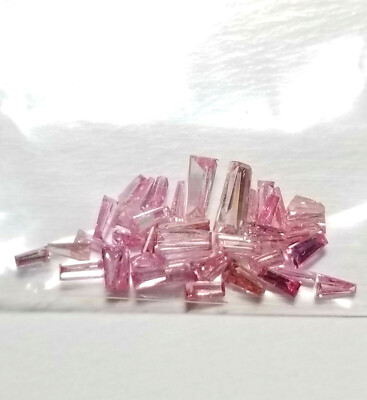 Natural Fancy Vivid Pink 0.70ct baguette cut Diamonds Parcel From Argyle Mine