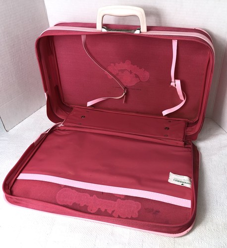 Vintage Cabbage Patch Kids Doll Suitcase Carrying Case 1983 Child Toddler Travel