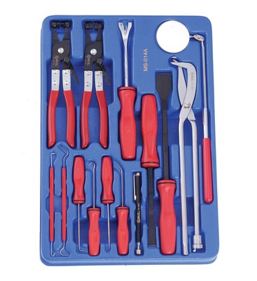 Genius Tools 14 Piece Combination Auto Repair Tool Set - MS-014A