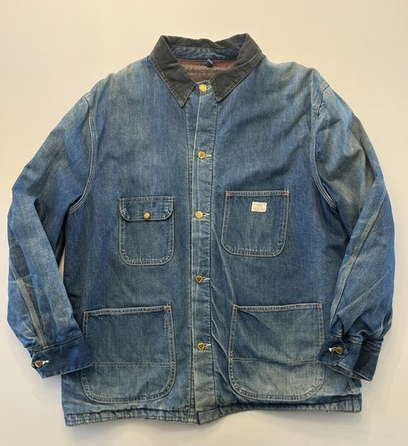 60〜70s SEARS デニムカバーオール chore jacket ペンキ VINTAGE 1960s SEARS BLANKET LINED DENIM CHORE COAT | eBay