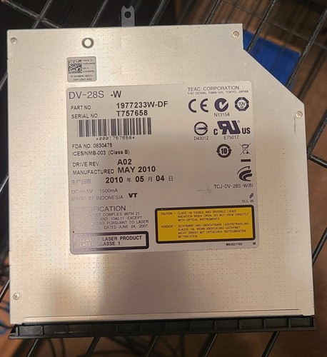 Teac DVD CDRW Optical Drive DV-28S 0438P6 | eBay