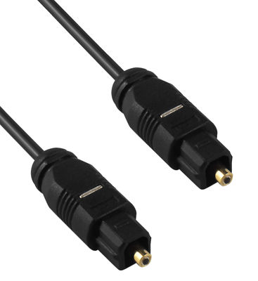 mumbi 2m optisches Digitalkabel Toslink Kabel 2,2mm Kabeldicke