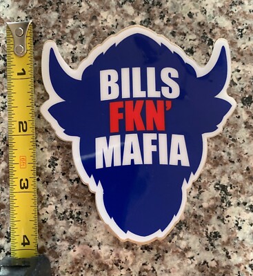 Adesivo Con Logo Buffalo Bills Da 5 Pollici In Vinile Resistente - Perfetto Per Auto, Muri O Laptop!
