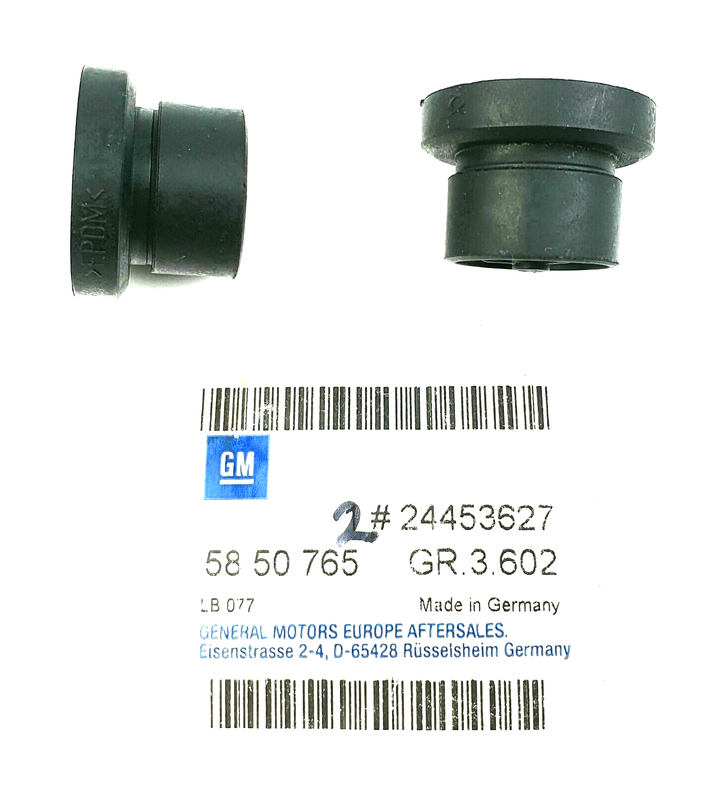 カメ 2X Original Opel Engine Cover Holder Astra, Vectra, Corsa