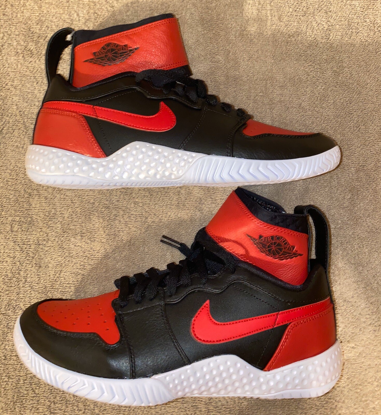 Pre-owned Nike Flare Lg Qs Aj1 Air Jordan Serena Williams Women's Size 11 [878458-023] In Black
