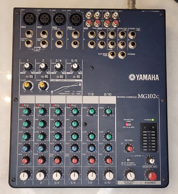 YAMAHA MG102c Mixer Mixing Console With Power Supply