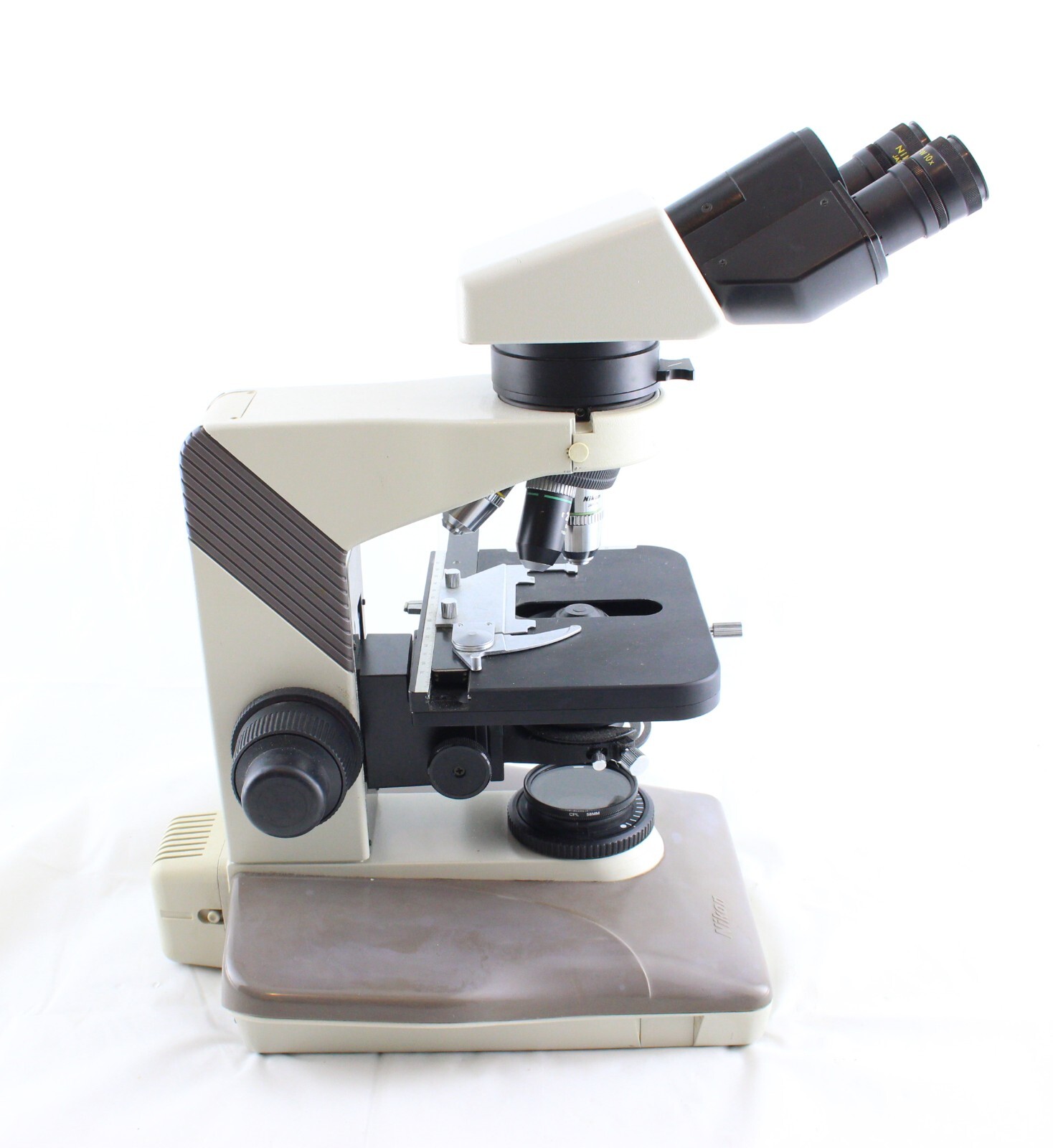 Nikon Labophot 2 Polarizing Binocular Microscope 4x 10x 20x Nikon Labophot 2 Polarizing Binocular Microscope 4x 10x 20x