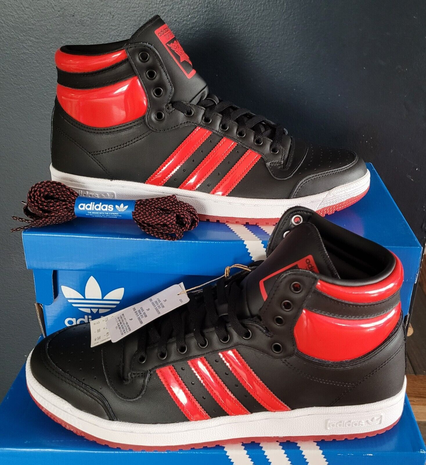 NEW AUTHENTIC MEN'S ADIDAS ORIGINALS TOP TEN HI NEW AUTHENTIC MEN'S ADIDAS ORIGINALS TOP TEN HI