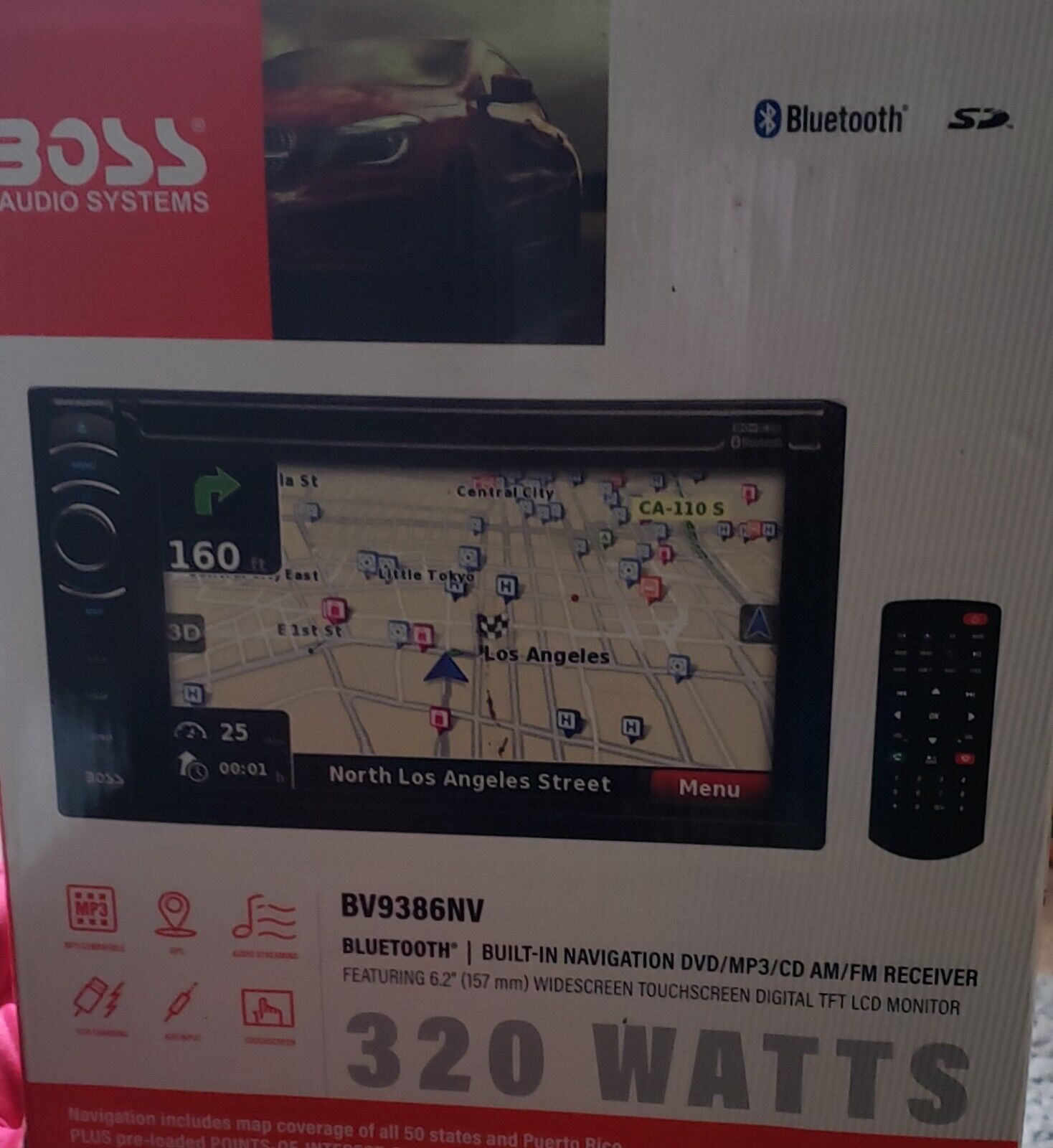 BOSS Audio Systems BV9386NV Car GPS Navigation - Double Din,