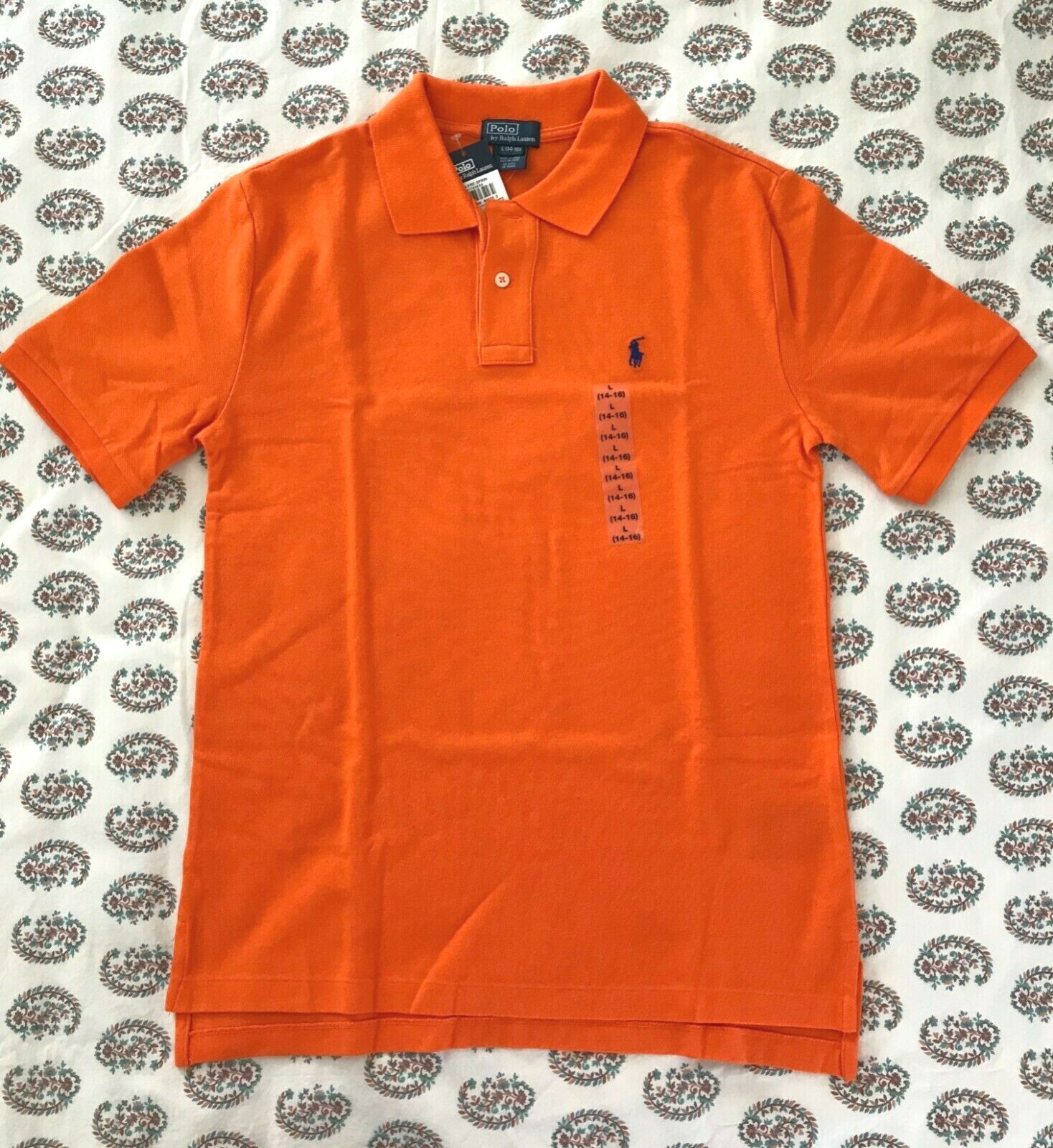 Polo Ralph Lauren ラガーシャツ XL POLO RALPH LAUREN LXVII Madison Ave. New York Logo Pullover