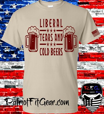 t-shirt,Liberal Tears And Cold Beers,Lets Go Brandon,Ant Liberal,Custom Hoodie