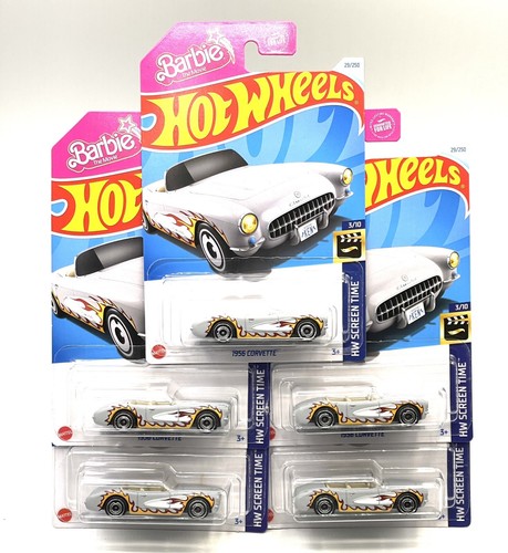 2023 Hot Wheels Barbie The Movie Ken's 1956 Corvette (gray w