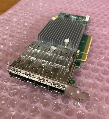 ADVANTECH PCIE-2230NP Quad Port 10GB SFP+ PCIE Network Adapter Card w/ 2 x Trans