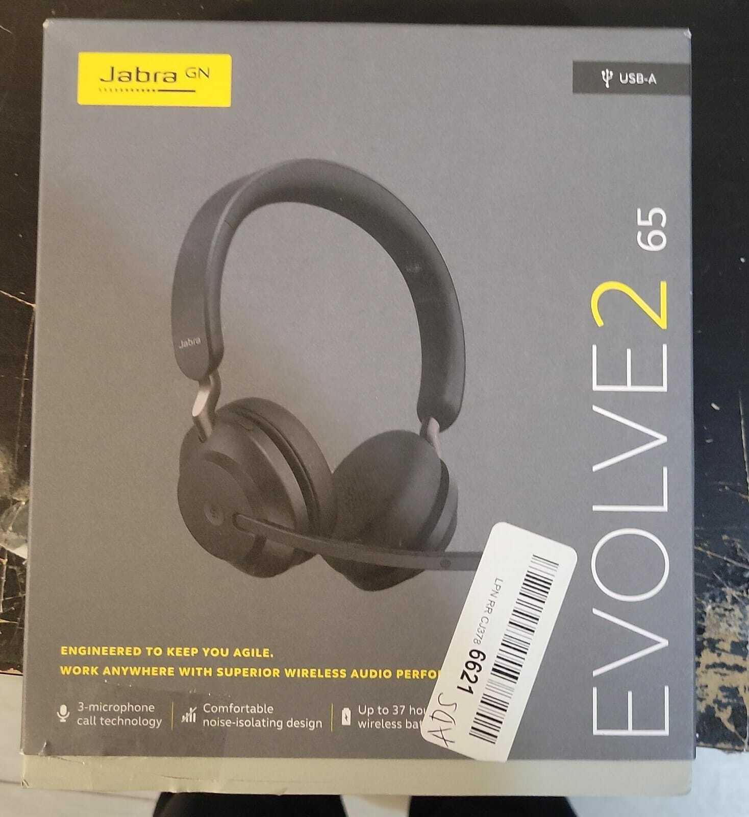 Jabra Evolve2 65 Headset - USB-A MS Missing USB wire | eBay Jabra Evolve2 65 Headset - USB-A MS Missing USB wire | eBay